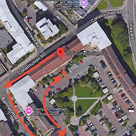 Comfortable, Self Contained 2 Double Beds Town Apartment Near Pittodrie Stadium Aberdeen Buitenkant foto
